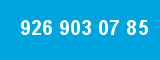 926 903 07 85 926 903 07 85